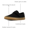 image:imageLugz Mens Clipper SneakerBlackGumstrap
