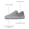 image:imageLugz Mens Clipper SneakerMedium GreyWhiteGum