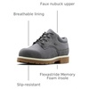 image:imageLugz Mens Drifter Lo LX Classic Oxford Boot  Casual BootsCharcoalSteel GreyGumCream
