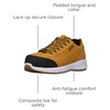 image:imageLugz Mens Express Composite Toe Work Construction ShoeGolden WheatWhiteBarkGum