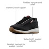 image:imageLugz Mens ExpressBlackWhiteGum Ballistic Nylon