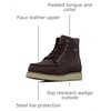 image:imageLugz Mens Monterey Steel ToeOxbloodCreamGum