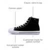 image:imageLugz Mens Stagger HiBlackWhite