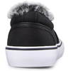 image:imageLugz Womens Clipper LX Faux Fur Classic Slipon SneakerBlackWhite