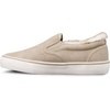 image:imageLugz Womens Clipper LX Faux Fur Classic Slipon SneakerFawnCreamOff White