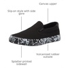 image:imageLugz Womens Clipper ShoeBlackWhite Splatter