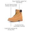 image:imageLugz mens Convoy Classic 6inch Chukka BootFleece Lined Golden WheatBarkTanGum