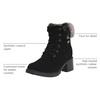 image:imageLugz womens Clove Faux FurBlackBlackcharcoal