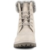 image:imageLugz womens Convoy Faux Fur Lace Up BootsFashion BootGlacierDark GlacierGrey