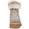 image:imageLugz womens Convoy Faux Fur Lace Up BootsFashion BootWarm GreyGum