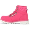 image:imageLugz womens Grotto Ii Lace Up Hiking BootsFashion BootDeep PinkWhite
