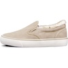 image:imageLugz Womens Clipper LX Faux Fur Classic Slipon SneakerFawnCreamOff White