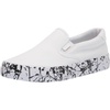 White/Black Splatter