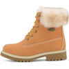 image:imageLugz womens Convoy Faux Fur Lace Up BootsFashion BootGolden WheatCreamGum