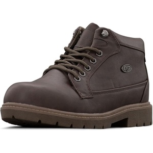 image:imageLugz Mens Mantle Mid Classic Chukka Fashion BootDark BrownFalconBlack