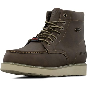 image:imageLugz Mens Monterey Steel ToeWalnutGumCream