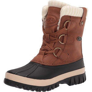 image:imageLugz womens Clove Faux FurRoasted PeanutCreamBlack