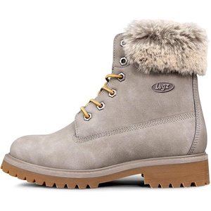 image:imageLugz womens Convoy Faux Fur Lace Up BootsFashion BootWarm GreyGum