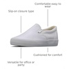 image:imageLugz Womens Clipper Lx Slip on SneakersWhite