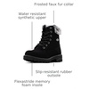 image:imageLugz womens Empire Hi Faux Fur Classic 6inch Chukka BootBlackBlackcharcoal