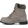 image:imageLugz womens Empire Hi Faux Fur Classic 6inch Chukka BootCharcoalBlack
