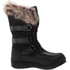 image:imageLugz womens Tundra Faux Fur Classic 6inch Chukka BootBlackDark BrownCream