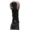 image:imageLugz womens Tundra Faux Fur Classic 6inch Chukka BootBlackDark BrownCream