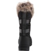image:imageLugz womens Tundra Faux Fur Classic 6inch Chukka BootBlackDark BrownCream