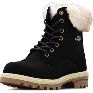 image:imageLugz womens Empire Hi Faux Fur Classic 6inch Chukka BootBlackCreamGum