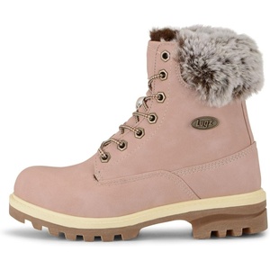 image:imageLugz womens Empire Hi Faux Fur Classic 6inch Chukka BootSoft PinkBoneGum