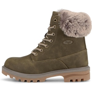 image:imageLugz womens Empire Hi Faux Fur Classic 6inch Chukka BootWoodlandMireGum