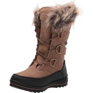 image:imageLugz womens Tundra Faux Fur Classic 6inch Chukka BootRoasted CashewBrownBlack